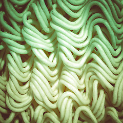 Image showing Retro look Noodles picture