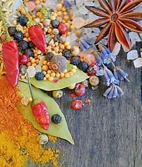 Image showing types of spices