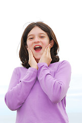 Image showing Suprised girl