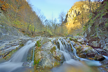 Image showing Waterfall in the forest