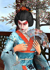 Image showing Geisha