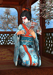 Image showing Geisha