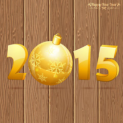 Image showing New Year background