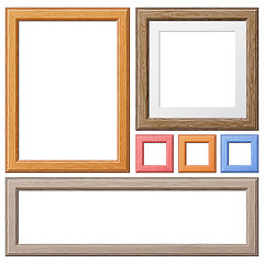 Image showing Collect Wooden Frames
