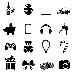 Image showing Christmas Gifts Icons