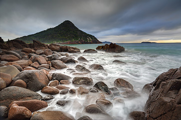 Image showing Mt Tomaree Shoal Bay Port Stephens