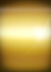 Image showing Gold polished metal background texture