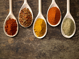 Image showing various kinds of spices