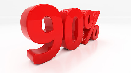 Image showing 3D ninety percent