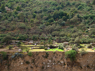 Image showing settlement at Colca Canyon