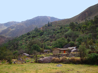 Image showing huts at Colca Canyon