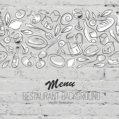 Image showing Restaurant Menu Template