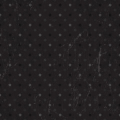 Image showing Black polka dot background. Vector