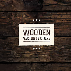 Image showing Wooden traced texture