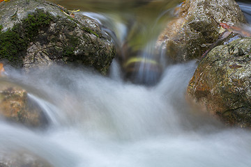 Image showing Rocks in a stream