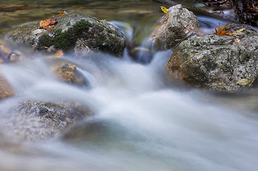 Image showing Rocks in a stream