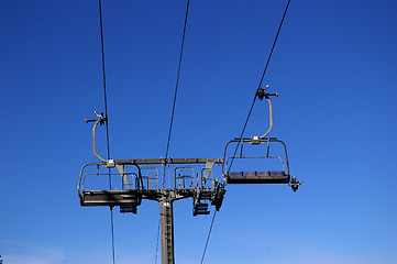 Image showing Ski lift