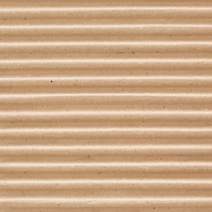 Image showing Corrugated cardboard texture.