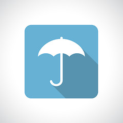 Image showing Umbrella icon with shadow.