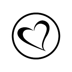 Image showing Heart icon. 