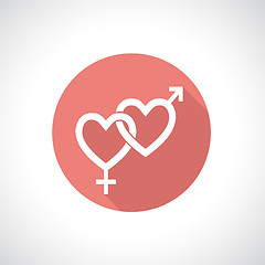 Image showing Couple gender icon