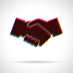 Image showing Handshake icon.