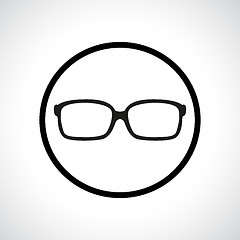 Image showing Glasses icon. 