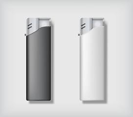 Image showing Two lighters mockup
