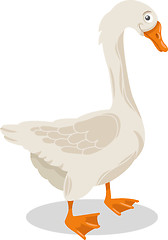 Image showing goose farm bird cartoon illustration