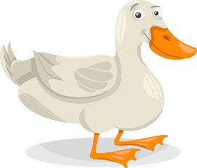 Image showing duck farm bird cartoon illustration