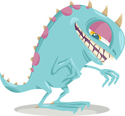 Image showing fantasy monster cartoon illustration