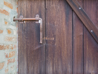 Image showing Old door