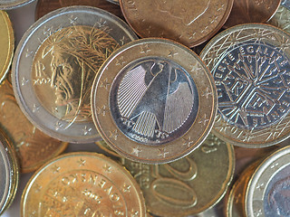 Image showing Euro coin