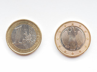 Image showing German Euro coin