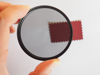 Image showing Circular polarising filter