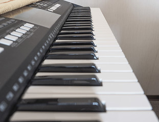 Image showing Music keyboard