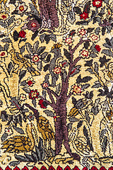 Image showing carpet, old, handmade