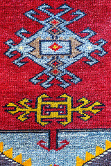 Image showing carpet, old, handmade