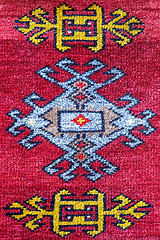 Image showing carpet, old, handmade