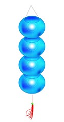 Image showing blue lantern
