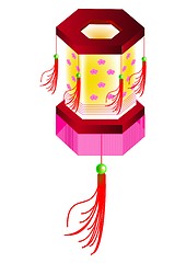 Image showing six polygon shape lantern