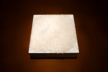 Image showing White rice background