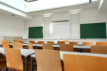 Image showing Empty classroom 