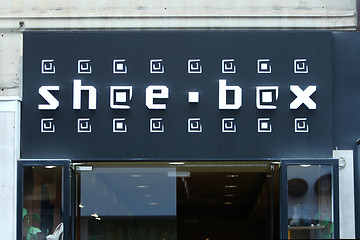 Image showing Shoe box store