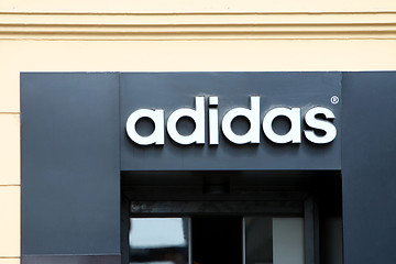 Image showing Adidas logo