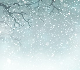 Image showing Winter theme background 5