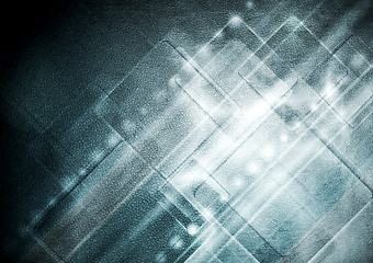 Image showing Abstract grunge hi-tech background