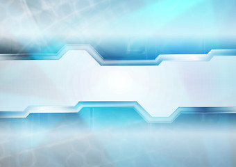 Image showing Abstract hi-tech background