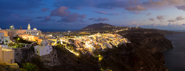 Image showing Thira, Santorini, Greece.