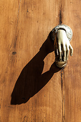 Image showing Misterious Knocker